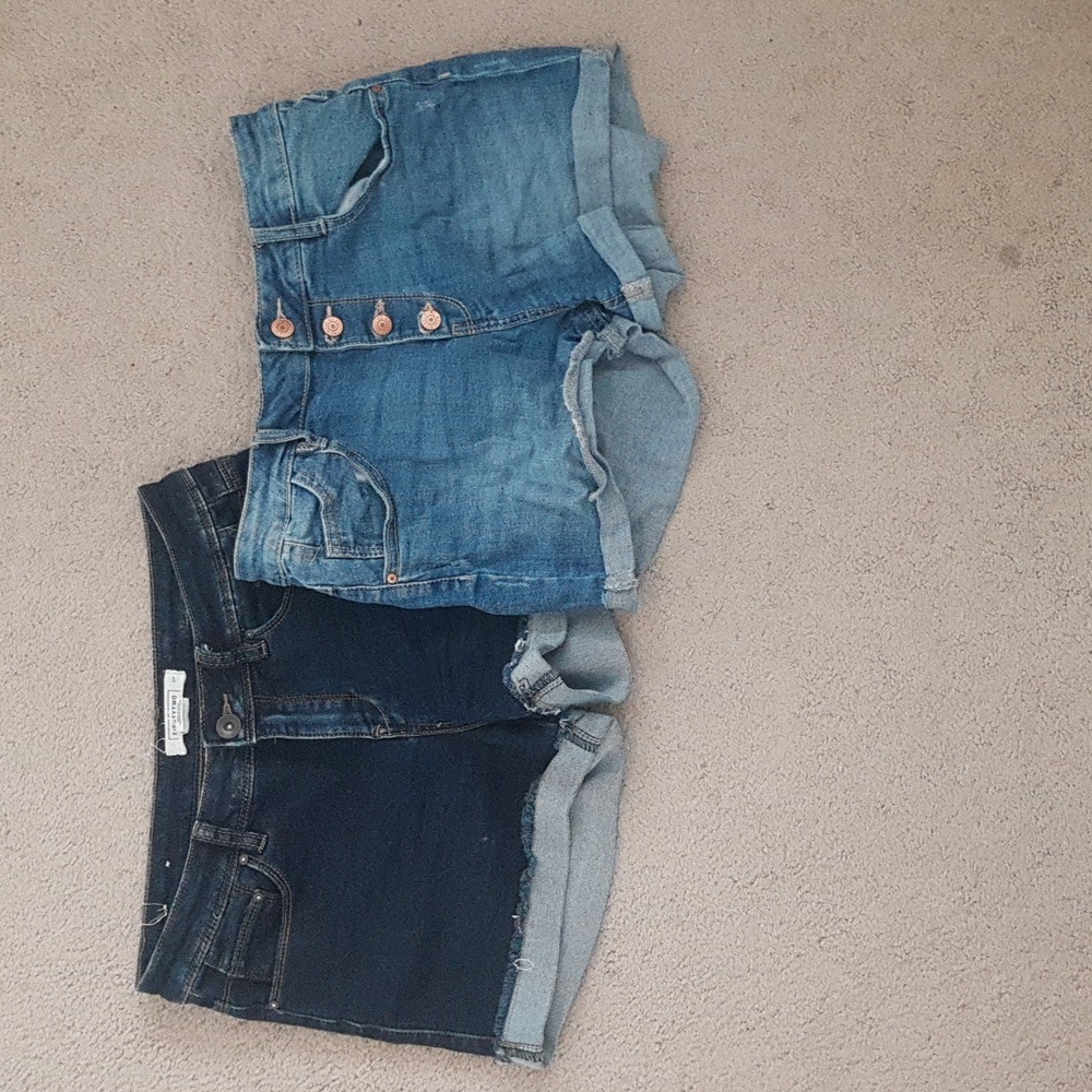 Denim Short Shorts